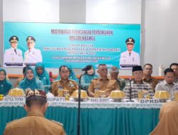 Bupati Wajo Didampingi Wakil Bupati Membuka Musrenbang Kecamatan Belawa
