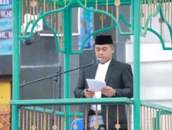 Bupati Wajo, Andi Rosman, dan Wakil Bupati Wajo, Baso Rahmanuddin Salat Idul Fitri 1447 H di Masjid Agung Ummul Quraa Sengkang