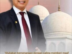 Anggota DPR RI sekaligus Wakil Ketua Komisi V, Andi Iwan Darmawan Aras, menyampaikan ucapan selamat menyambut Idul Fitri 1447 Hijriah / 2025 Masehi kepada seluruh umat Muslim