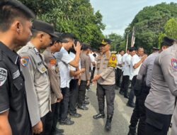 Halal Bihalal, Kapolres Wajo: Idulfitri Jadi Titik Awal Perbaikan Diri dan Pelayanan Humanis