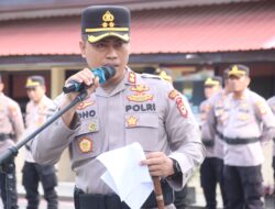 Kapolres Wajo Pimpin Apel Siaga, Tekankan Kesiapsiagaan Personel Hadapi Dinamika Kamtibmas