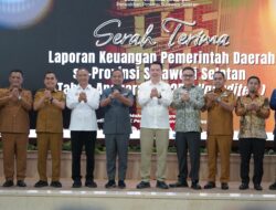 Pemkab Wajo Serahkan Dokumen Laporan Keuangan Pemerintah Daerah (LKPD) Unaudited Tahun Anggaran 2025 di Kantor Badan Pemeriksa Keuangan (BPK) RI Perwakilan Sulsel