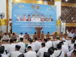 Bupati dan Wabup Wajo Hadiri Pelepasan Jemaah Calon Haji di Masjid Agung Ummul Quraa Sengkang