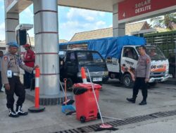 Kapolsek Pammana Polres Wajo,AKP Ami Suandi, S.H Imbau SPBU Tertib Distribusi, Cegah Kecurangan BBM