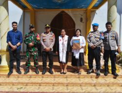 AKP Andi Suhidin Pimpin Apel, Jemaat Bisa Beribadah Tenang di Pitumpanua