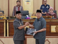 Bupati Wajo Hadiri Rapat Paripurna Penyampaian Rancangan Peraturan Daerah