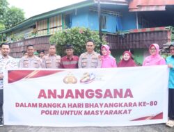 Silaturahmi Penuh Kekeluargaan, Kapolres Wajo Temui Purnawirawan Polri di Kecamatan Tempe