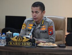 KARO SDM POLDA SULSEL PIMPIN ANEV PELAKSANAAN KEGIATAN DAN ANGGARAN SEMESTER I TAHUN ANGGARAN 2026