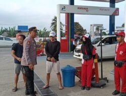 Kapolsek Keera Imbau SPBU Tertibkan Pengisian BBM, Antisipasi Antrean Panjang