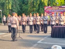 14 Perwira Polres Wajo Bergeser, Kapolsek Pitumpanua dan Kasat Narkoba Ikut Dimutasi