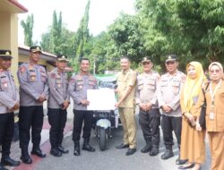 Bhabinkamtibmas Polres Wajo Siap Jadi Garda Terdepan Penggerak Cinta Lingkungan
