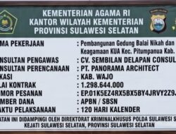 Pembangunan Kantor KUA Pitumpanua Disorot di Media Sosial, PBG Baru Diurus