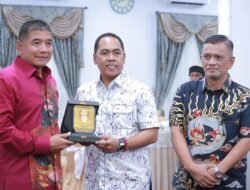 Bupati Wajo Menerima Kunjungan Pangdam XIV/Hasanuddin, Mayor Jenderal TNI Bangun Nawoko