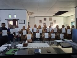 Komitmen Bersama ASN dan PPPK Mewujudkan Lingkungan Bersih dan Sehat