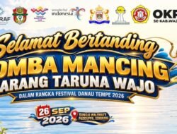 Mancing Mania Karang Taruna Semarak, 450 Peserta Berebut 7 Kategori Juara dan Ratusan Doorprize