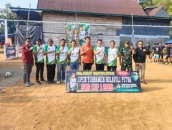 Sufriadi Arif Buka Open Turnamen Voli SMS I di Pitumpanua, Tekankan Sportivitas dan Fair Play